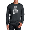 Gray Medium Sweet Home Alabama - Mens Word Art Crewneck Sweatshirt