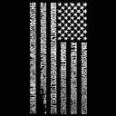  National Anthem Flag - Men's Word Art Crewneck Sweatshirt