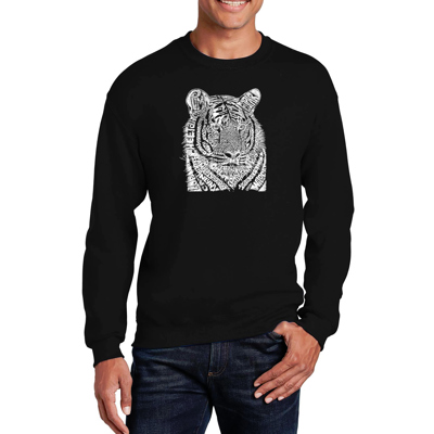 Big Cats - Mens Word Art Crewneck Sweatshirt
