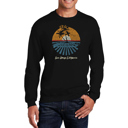 Black XL Cities In San Diego - Men's Word Art Crewneck Sweatshirt