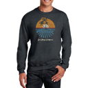 Gray XXL Cities In San Diego - Men's Word Art Crewneck Sweatshirt
