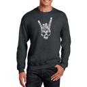  Heavy Metal Genres - Mens Word Art Crewneck Sweatshirt