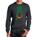  Leprechaun - Men's Word Art Crewneck Sweatshirt