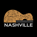  Nashville Guitar - Men's Word Art Crewneck Sweatshirt