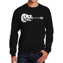  Peace Love Country - Mens Word Art Crewneck Sweatshirt