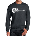 Gray XXXXL Peace Love Country - Mens Word Art Crewneck Sweatshirt