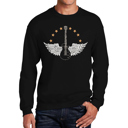 Black XL Country Female Singers - Men's Word Art Crewneck Sweatshirt