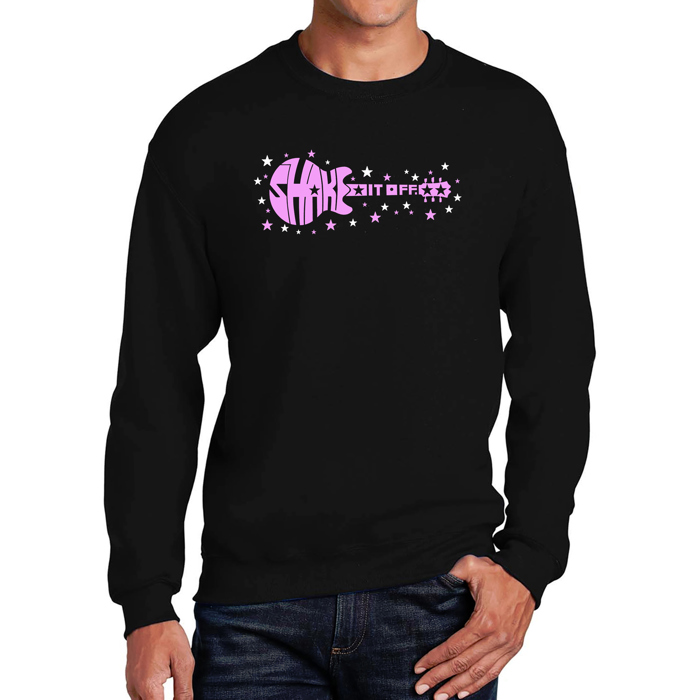 Shake it Off - Men's Word Art Crewneck Sweatshirt