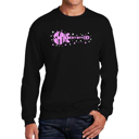 Black Small Shake it Off - Men's Word Art Crewneck Sweatshirt