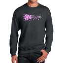 Gray Small Shake it Off - Men's Word Art Crewneck Sweatshirt