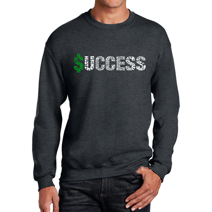 Success - Men's Word Art Crewneck Sweatshirt