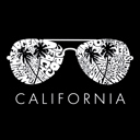  California Shades - Mens Word Art Crewneck Sweatshirt