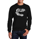  Trex - Mens Word Art Crewneck Sweatshirt