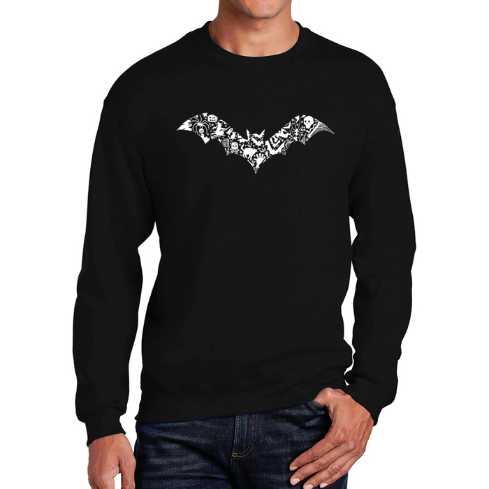 Bat Pics - Men's Word Art Crewneck Sweatshirt