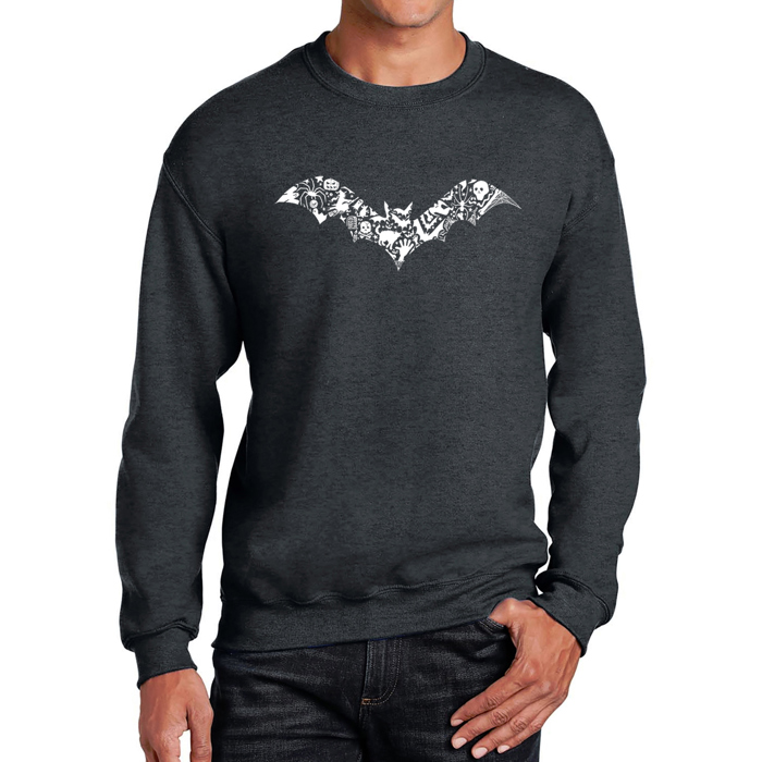 Bat Pics - Men's Word Art Crewneck Sweatshirt