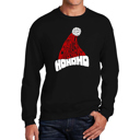 Black Medium All I Want For Christmas Is You - Men's Word Art Crewneck Sweatshirt