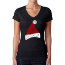  All I Want for Christmas is You - Women's Word Art V-Neck T-Shirt