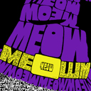  Peeking Witch Cat - Women's Word Art V-Neck T-Shirt