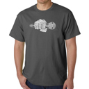 Gray XXXL 90's Rappers - Men's Word Art T-Shirt