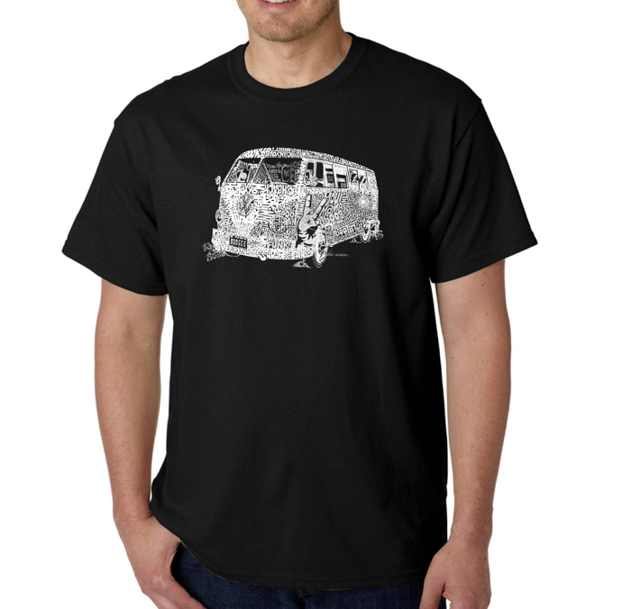 Mens Word Art T-shirt - THE 70'S
