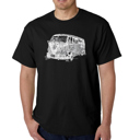  Mens Word Art T-shirt - THE 70'S