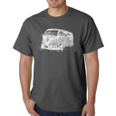 Gray XXXL Mens Word Art T-shirt - THE 70'S