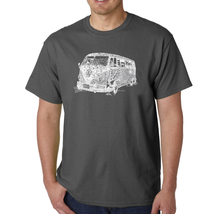 Mens Word Art T-shirt - THE 70'S