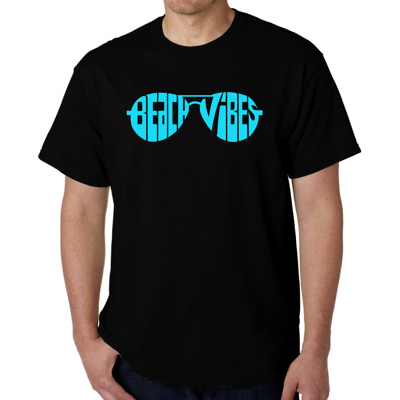 Beach Vibes - Mens Word Art T-Shirt