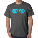  Beach Vibes - Mens Word Art T-Shirt