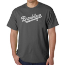  Mens Word Art T-shirt - Brooklyn Neighborhoods
