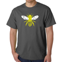  Mens Word Art T-shirt - Bee Kind