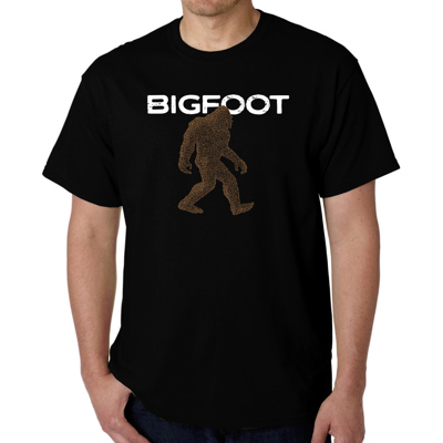 Bigfoot - Mens Word Art T-Shirt