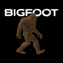  Bigfoot - Mens Word Art T-Shirt