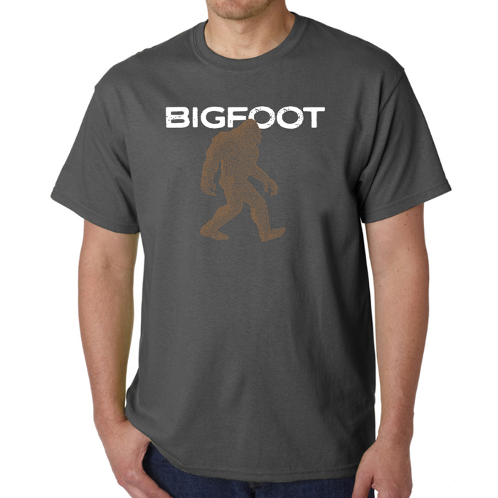 Bigfoot - Mens Word Art T-Shirt
