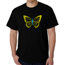  Mens Word Art T-shirt - Butterfly