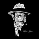  Mens Word Art T-shirt - AL CAPONE-ORIGINAL GANGSTER