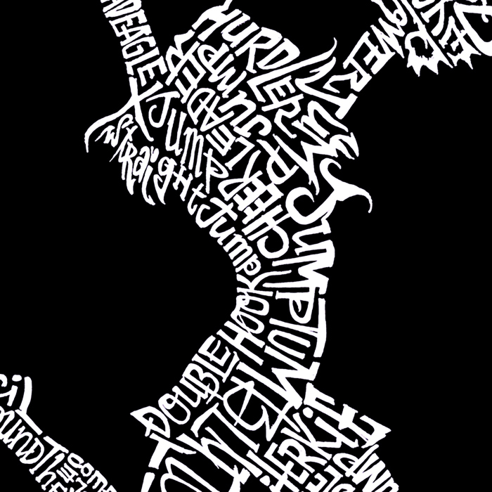 Mens Word Art T-shirt - Cheer