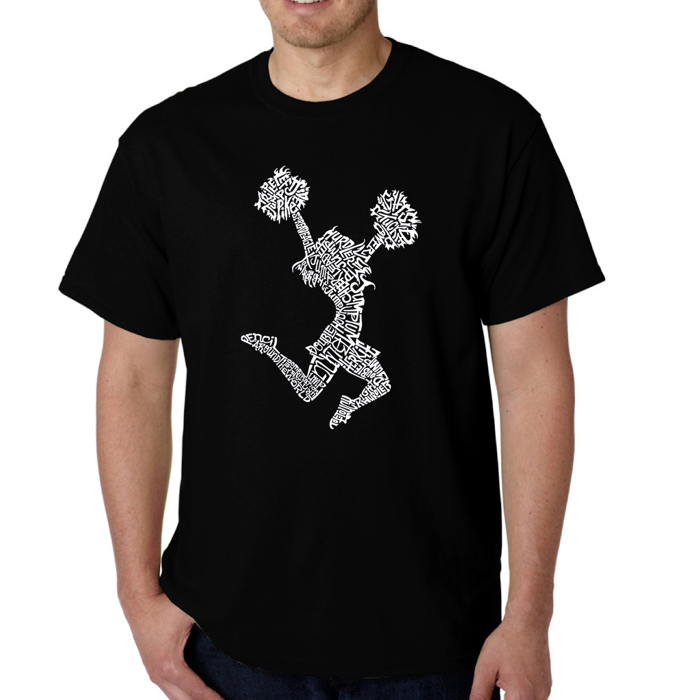 Mens Word Art T-shirt - Cheer