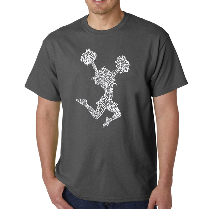 Mens Word Art T-shirt - Cheer