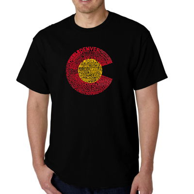 Mens Word Art T-shirt - Colorado