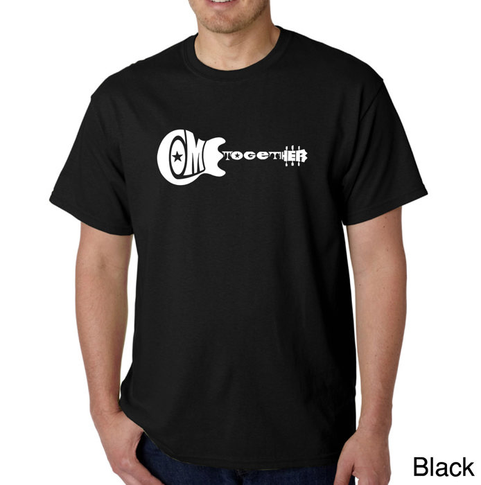 Mens Word Art T-shirt - COME TOGETHER