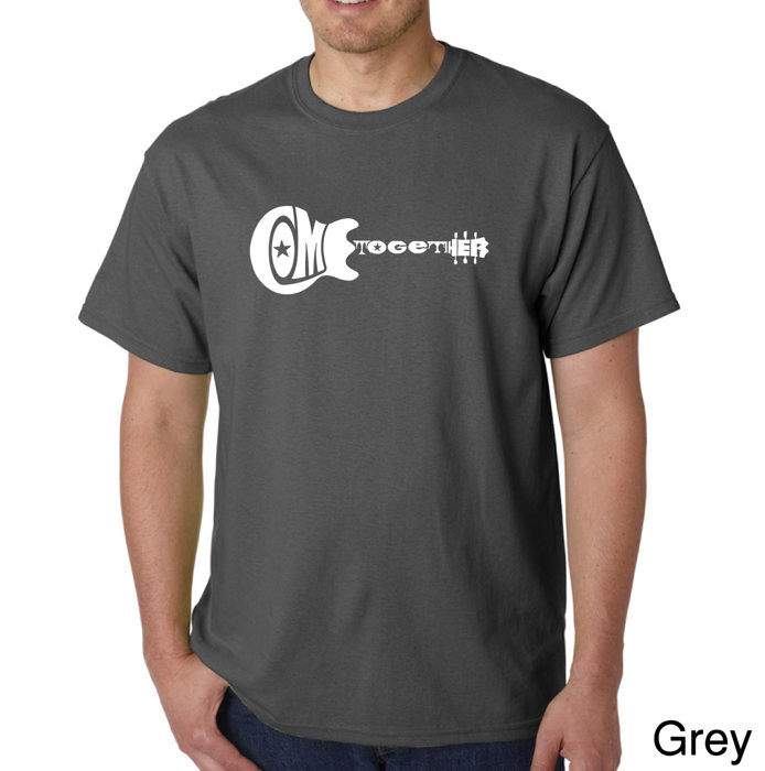 Mens Word Art T-shirt - COME TOGETHER