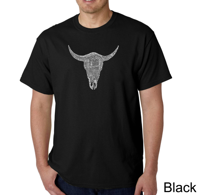 Mens Word Art T-shirt - COUNTRY MUSIC'S ALL TIME HITS
