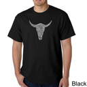  Mens Word Art T-shirt - COUNTRY MUSIC'S ALL TIME HITS