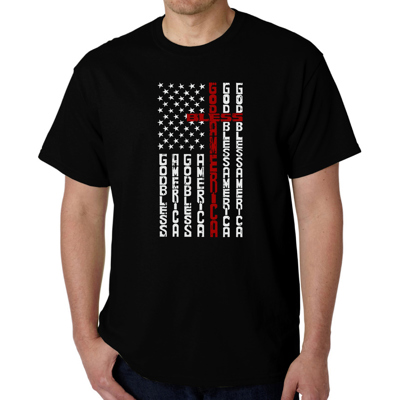 Cross Flag - Mens Word Art T-Shirt