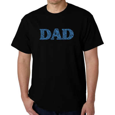 Mens Word Art T-shirt - Dad