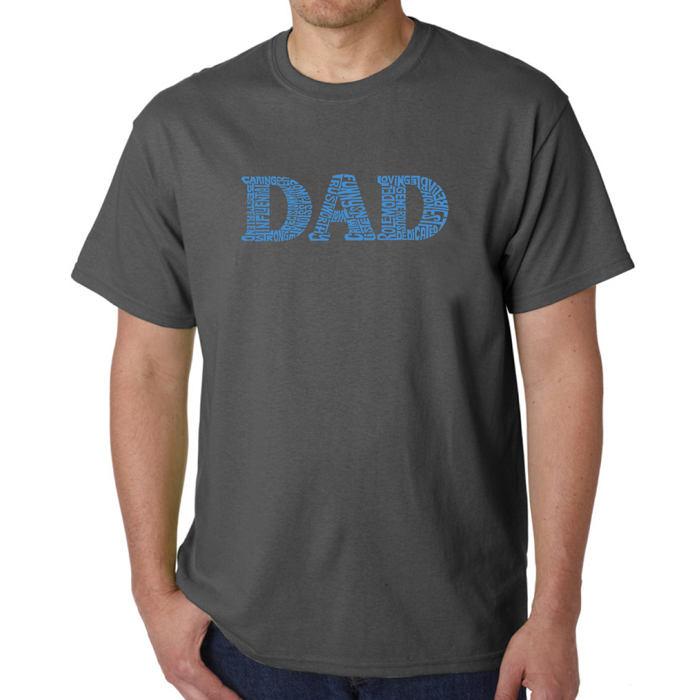 Mens Word Art T-shirt - Dad