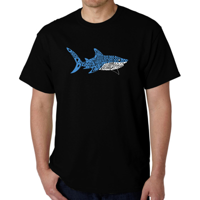 Mens Word Art T-shirt - Daddy Shark