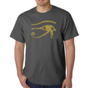 Gray XXXXL Mens Word Art T-shirt - EGYPT