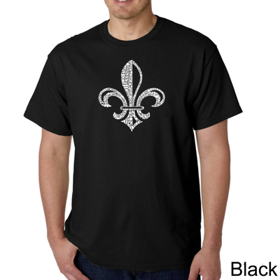 Mens Word Art T-shirt - LYRICS TO WHEN THE SAINTS GO MARCHING IN